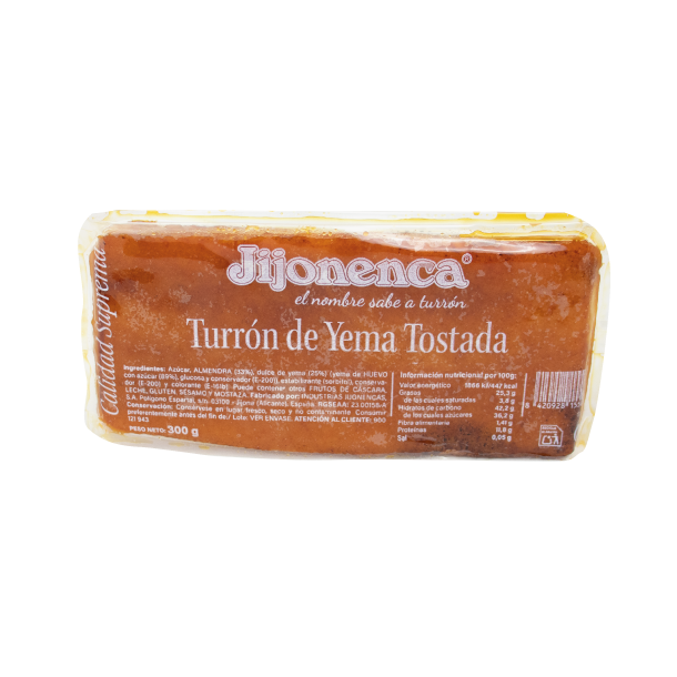 YEMA TOSTADA RILSAN 12X300 GRS. SUP.